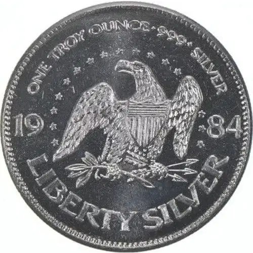 1oz 1984 A-Mark Vintage Silver Round