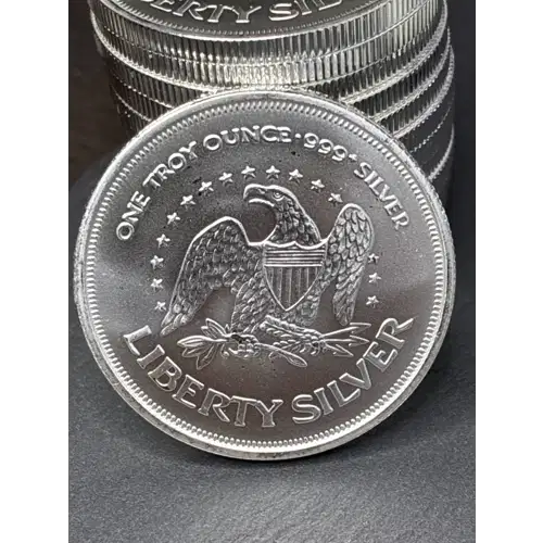 1oz A-Mark Liberty Silver - No Date (2)