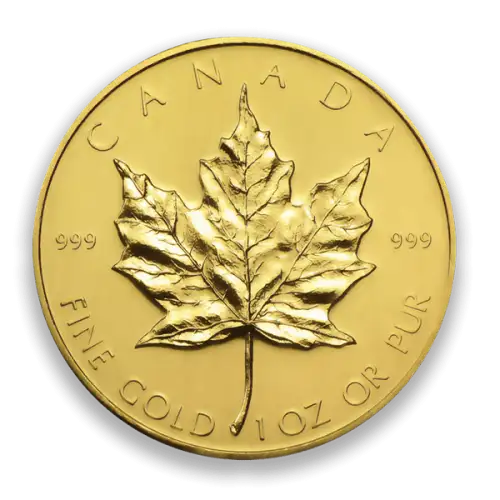 1oz Canadian Gold Maple Leaf - 999 (1979-82)