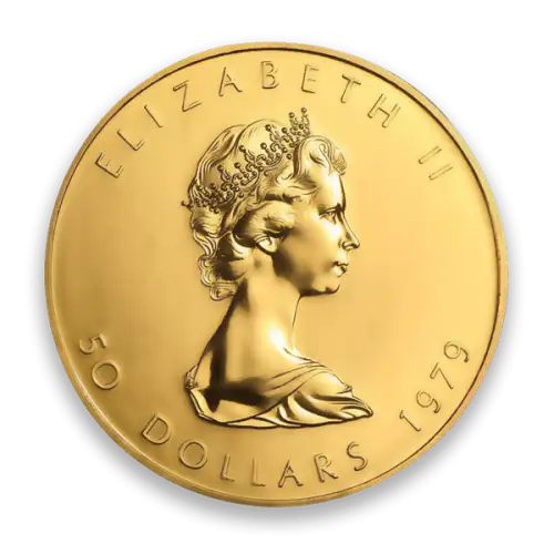 1oz Canadian Gold Maple Leaf - 999 (1979-82) (2)