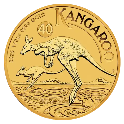 2026 1/2oz Australian Perth Mint Gold Kangaroo (2)