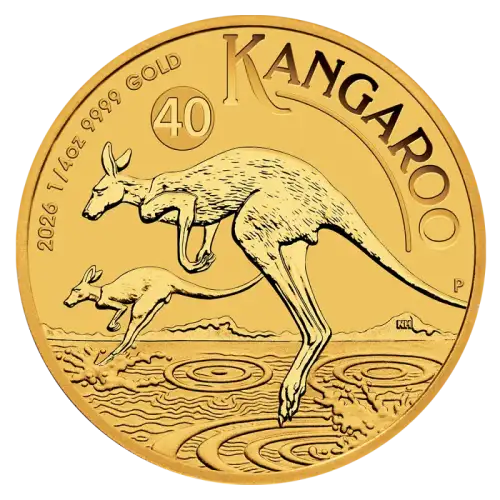 2026 1/4oz Australian Perth Mint Gold Kangaroo (3)