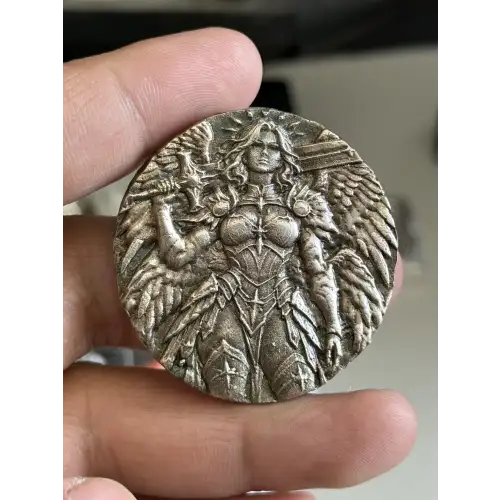 Archangel Hand-Poured Silver - 1.92OZT .999 Fine Silver