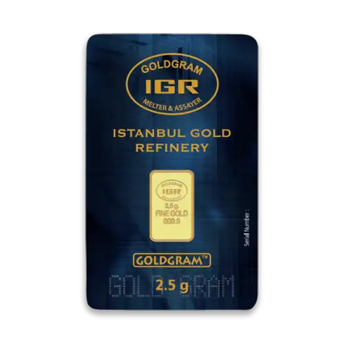Generic 2.5g Gold Bar (3)