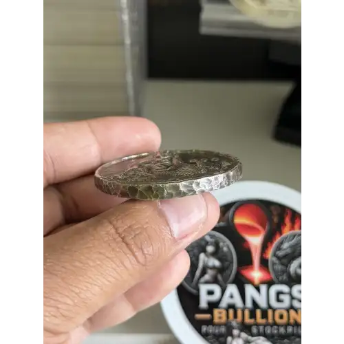 Mermaid Hand-Poured Silver - 2.13 OZT .999 Fine Silver (3)