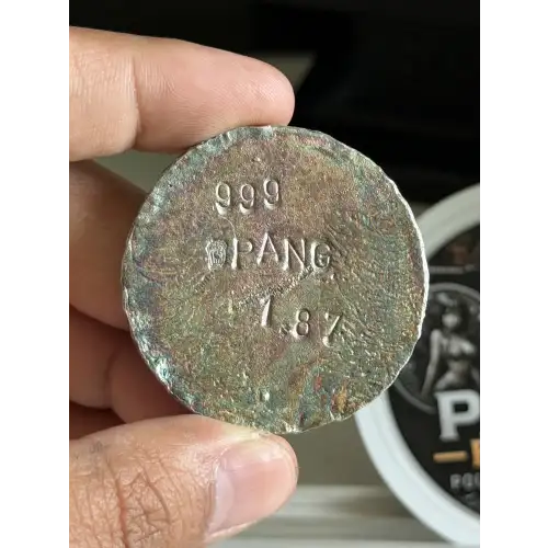 Popeye Hand-Poured Silver - 1.87 OZT .999 Fine Silver