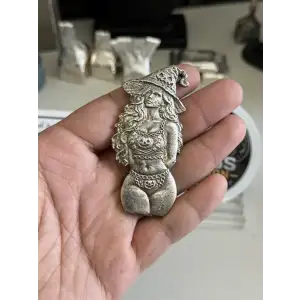 Pumpkin Baddie Hand-Poured Silver - 2.37OZT .999 Fine Silver