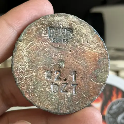 Wicked Witch Hand-Poured Silver - 2.1OZT .999 Fine Silver (2)