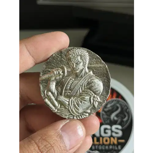 Zoro Hand-Poured Silver — 1.92 OZT .999 Fine Silver