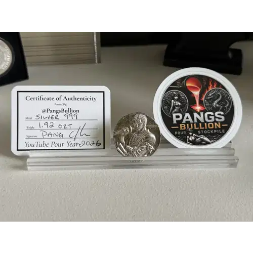 Zoro Hand-Poured Silver — 1.92 OZT .999 Fine Silver (2)